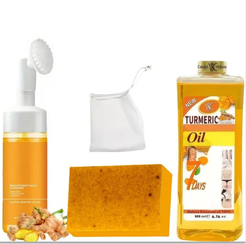 Turmeric Deep-Cleanse Facial Exfoliating Pads