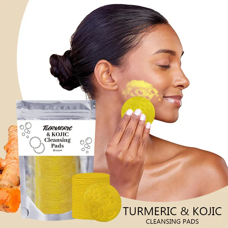 Turmeric Deep-Cleanse Facial Exfoliating Pads