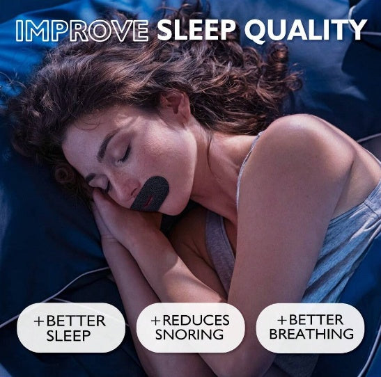 Dreamland™ BreatheSeal Sleep Tape – Black Edition (30-Pack)
